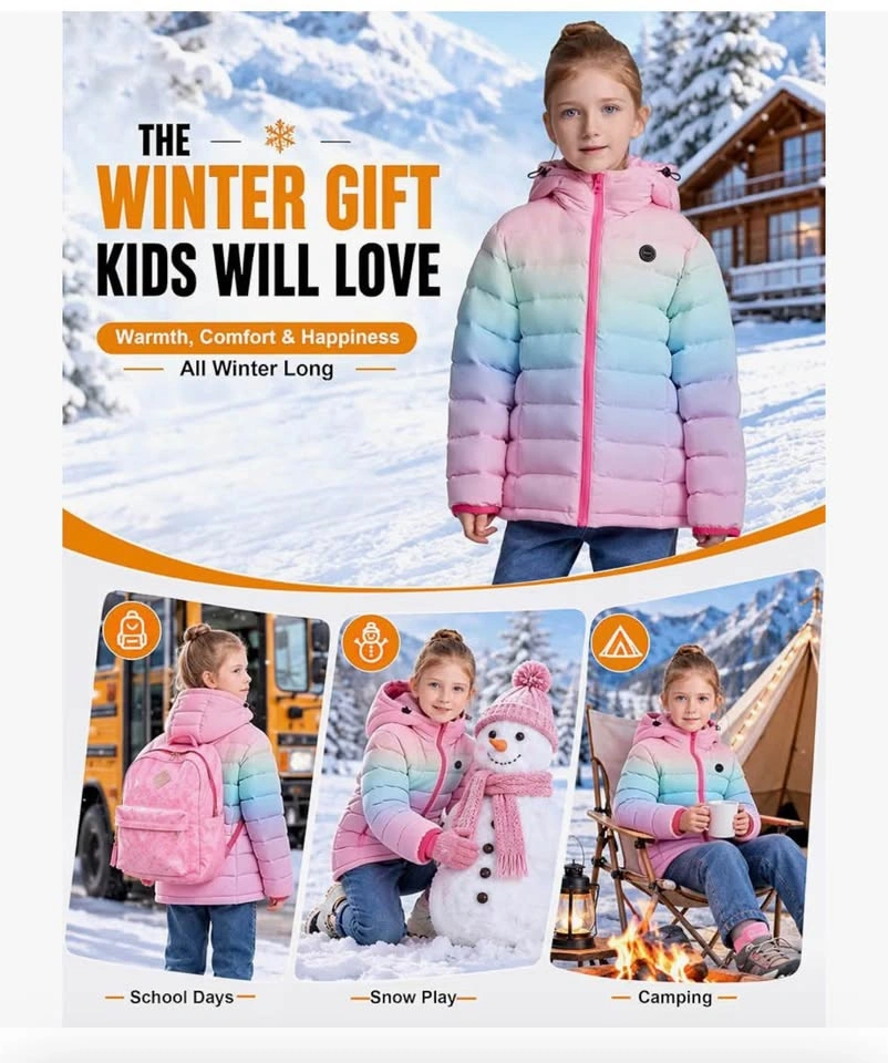 New! Kids Heated Jacket youth medium $75 Firm - photo 2