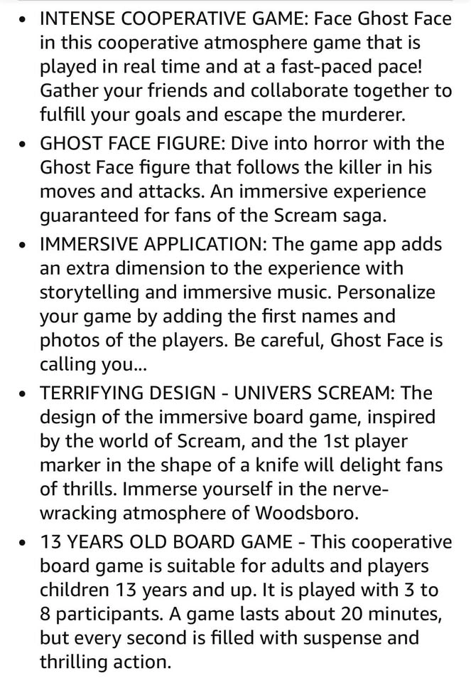 New! Funko Games Scream The Game - photo 3