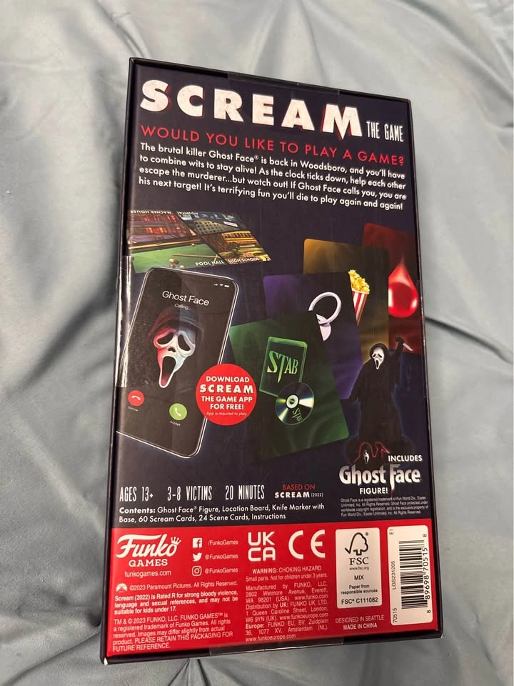 New! Funko Games Scream The Game - photo 4