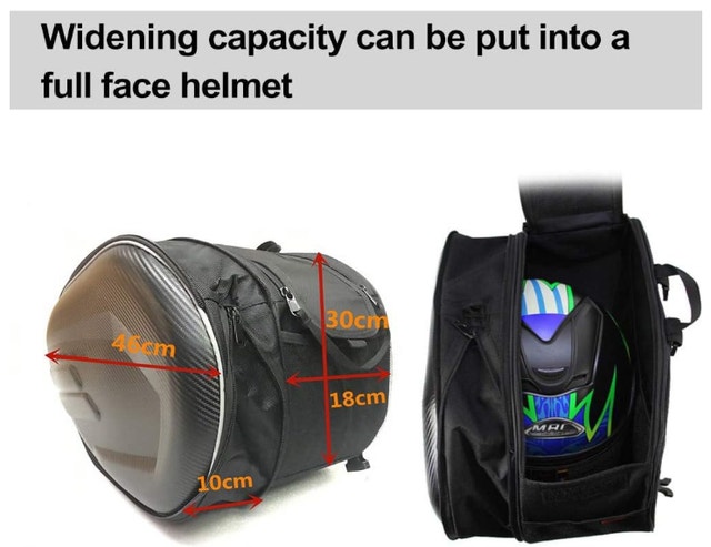 Expandable Motorcycle Saddlebags – 58L Large Capacity - photo 4