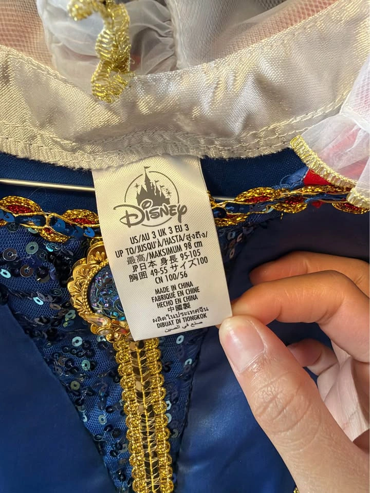 Snow White Costume for Birthday/Halloween size 3 - photo 2