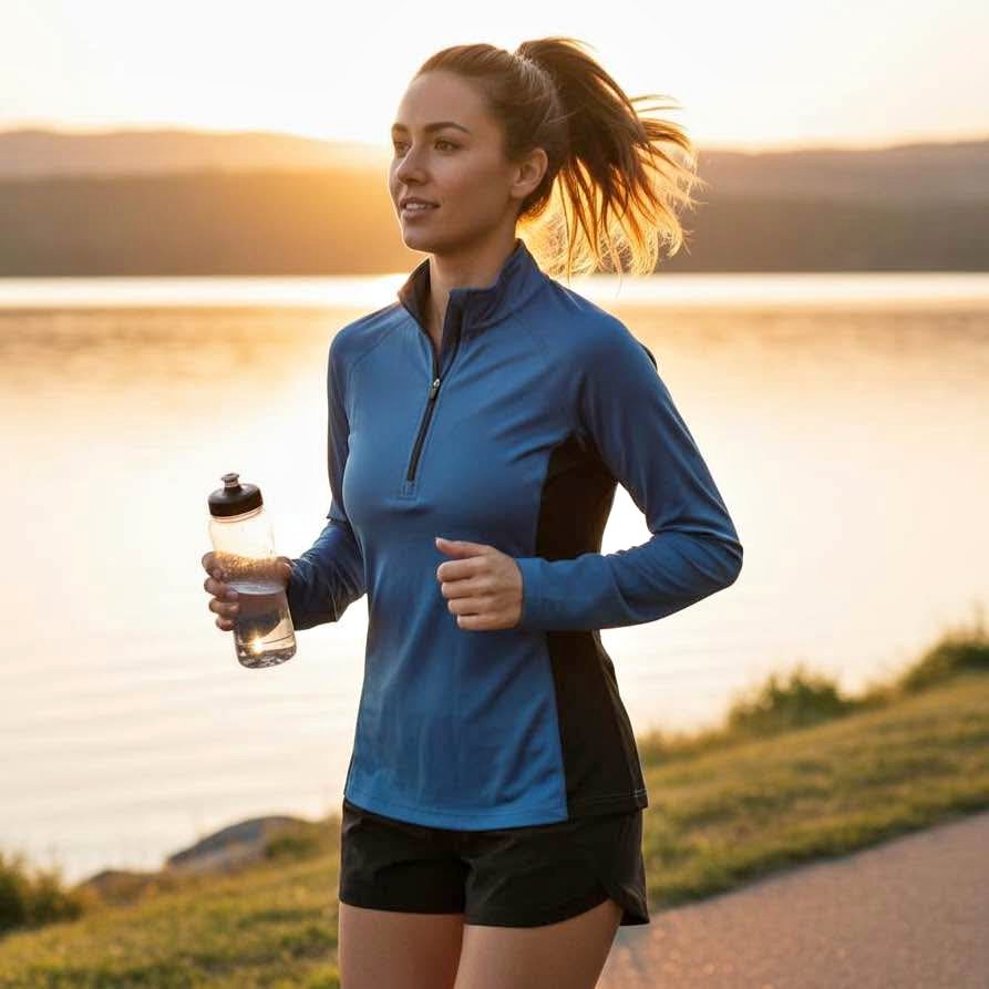Women's activity long sleeve top by Birchlake Roots73