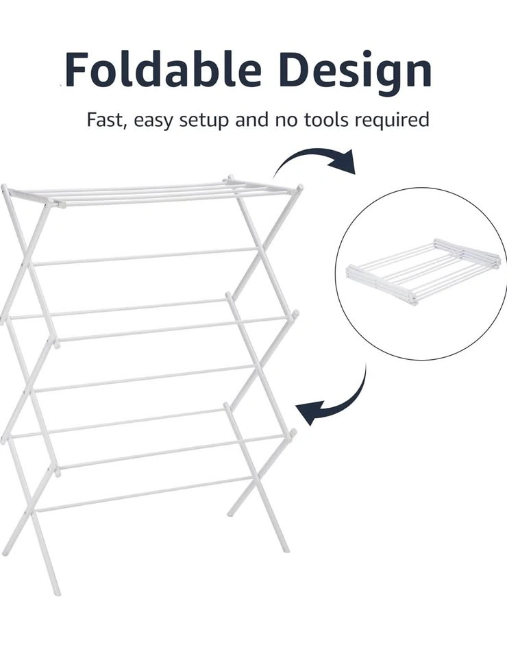 Foldable Portable Laundry Drying Rack - photo 3