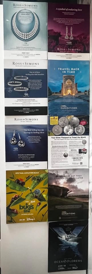 Lot of 9 National Geographic History Magazines - photo 2