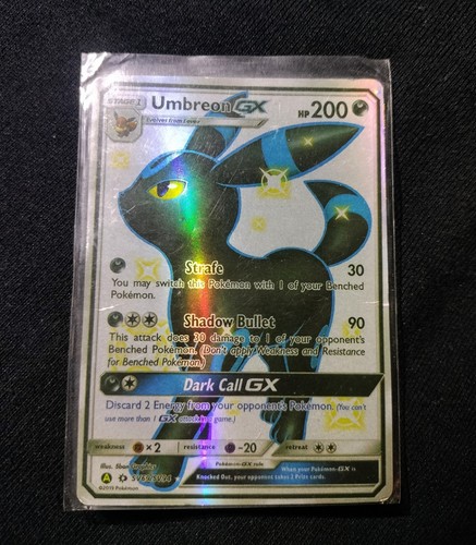 Pokemon TCG Umbreon GX SV69/SV94 Shiny Vault Full Art NM