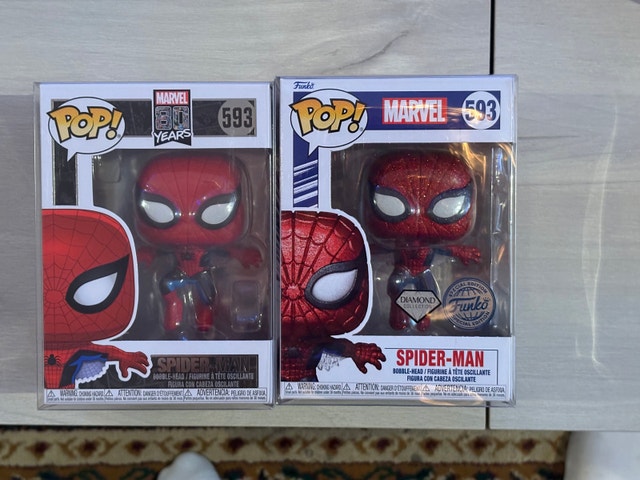 Funko Pop Spider-Man 593 Set