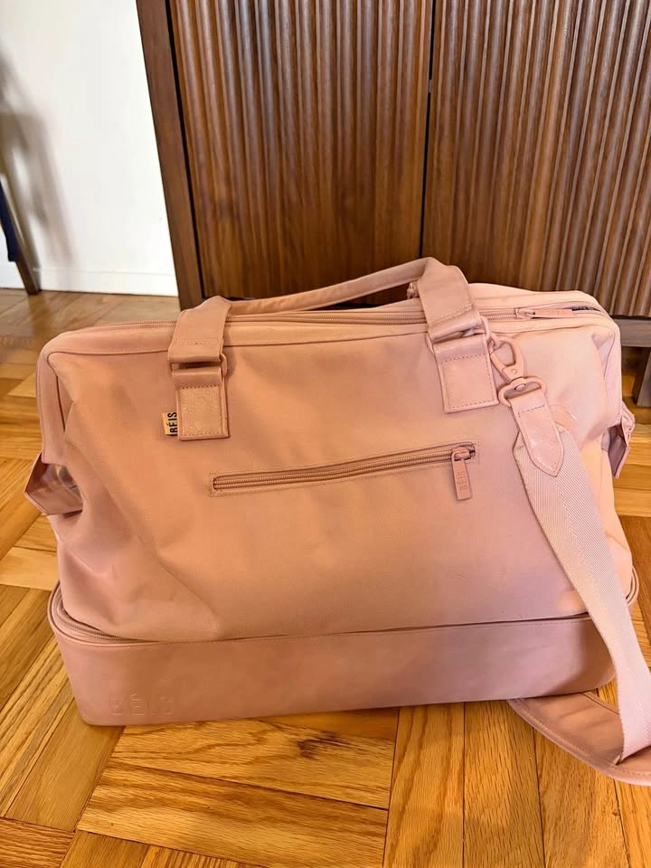 BÉIS The Weekender Bag Light Pink
