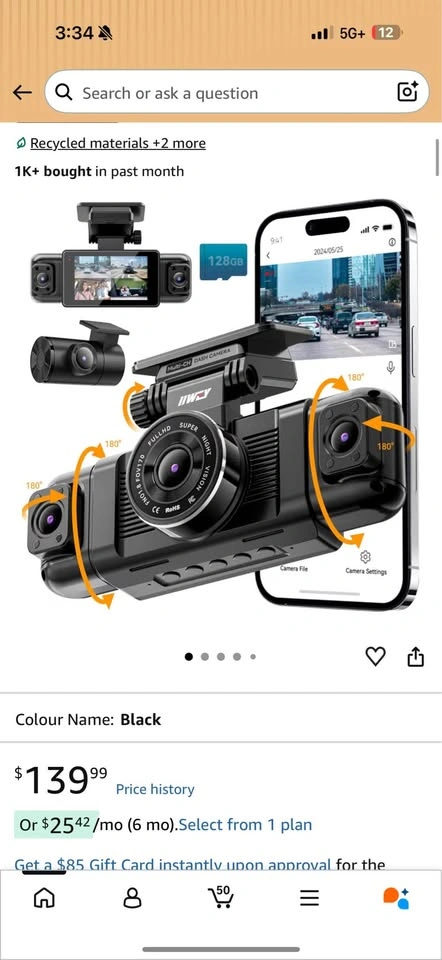 IIWEY N5 4 Channel Dash Cam - photo 3