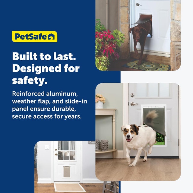 PetSafe Freedom Aluminum Dog Door - Extra Large (XL) - White - photo 5