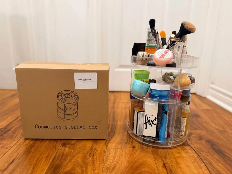 COOLBEAR 360 Degree Rotating Makeup Organizer - photo 4