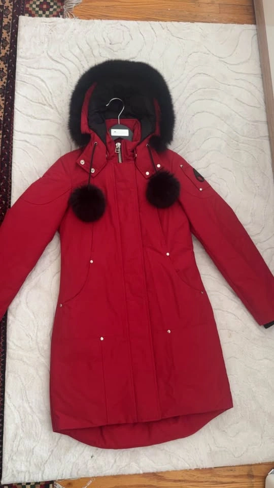 Authentic Moose Knuckles Original Stirling Parka (Red / Size XS) - photo 5
