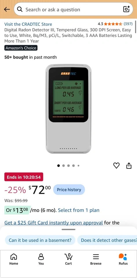 Digital Radon Detector III - photo 2