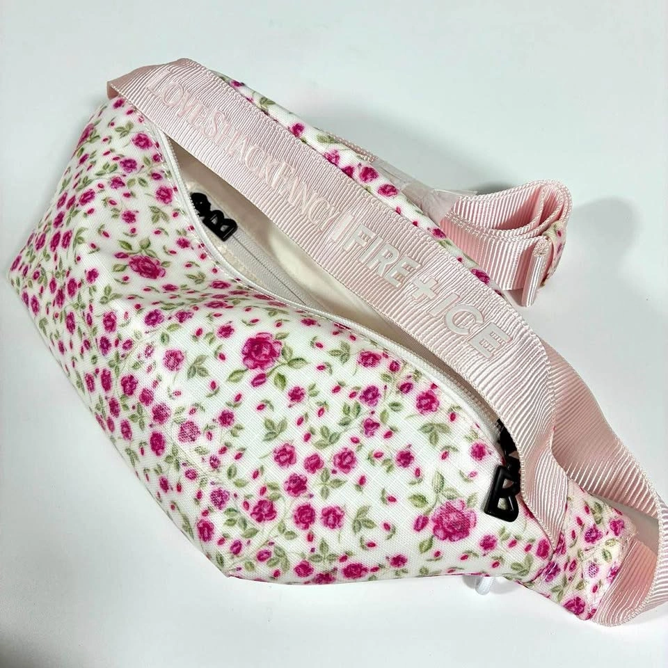 LoveShackFancy x Bogner Fire + Ice Belt Bag Pink Diamond
