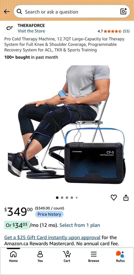 Pro Cold Therapy Machine
