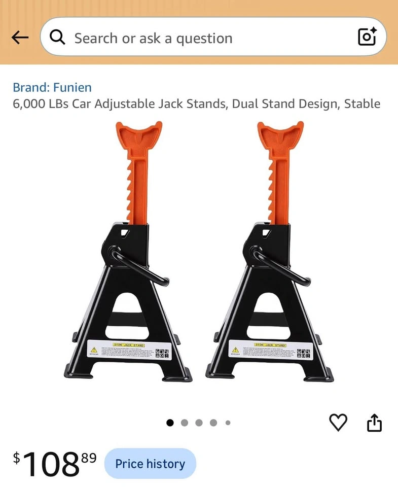 3Ton Jack Stands - photo 2