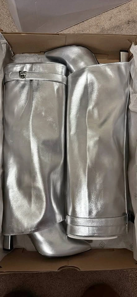Call It Spring Alei Silver Boots