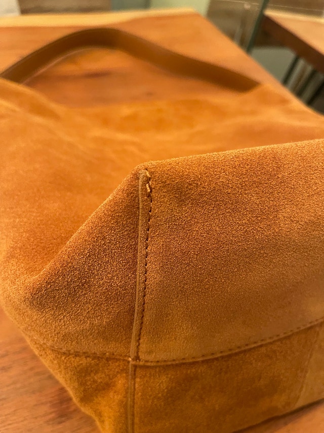 Suede tote bag - NEW - photo 2