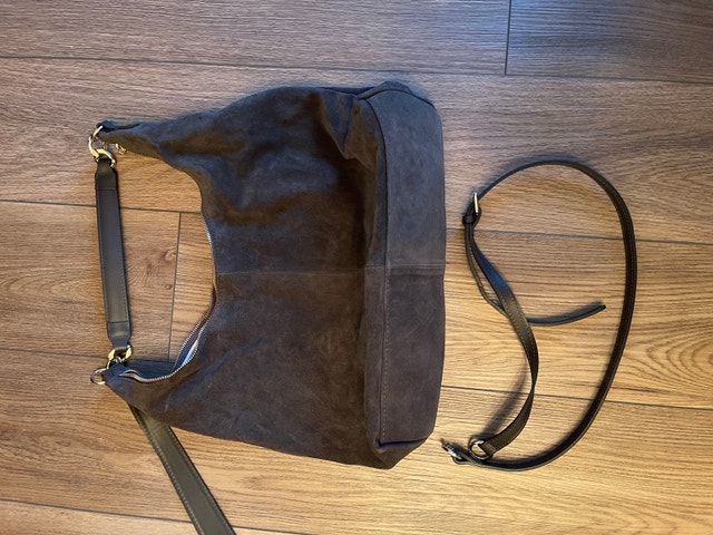Suede bag - NEW