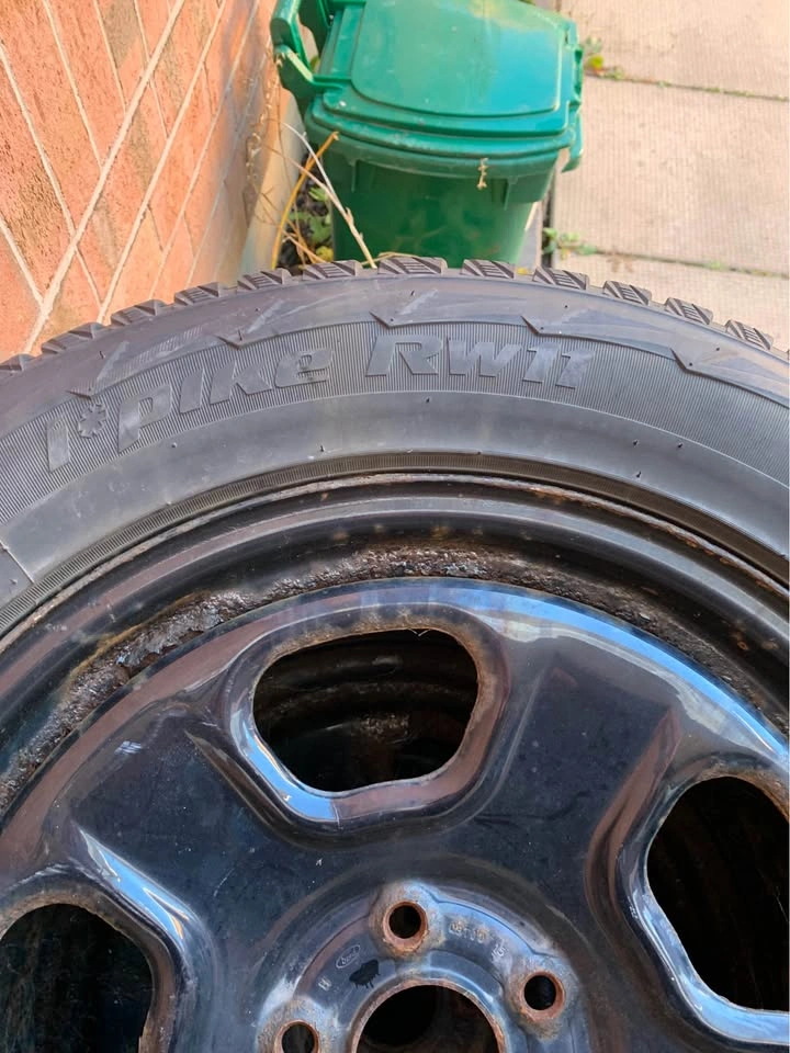 Hankook Winter tires P245/60R18 Steel Rims with TPS - photo 3