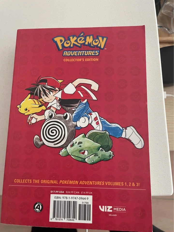 Manga Pokémon Adventures Collector's Edition Vol. 01a - photo 2