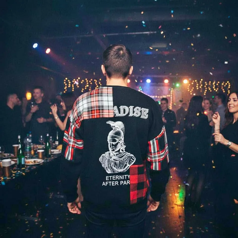 Brand New Inspired Plaid Eternity tartan long sleeve soft Shirt thumbnail