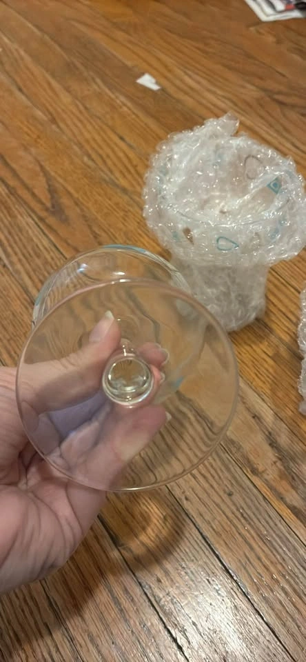 Vintage MCM "Atomic Amoeba" Cocktail Glasses (Set of 6) - photo 5
