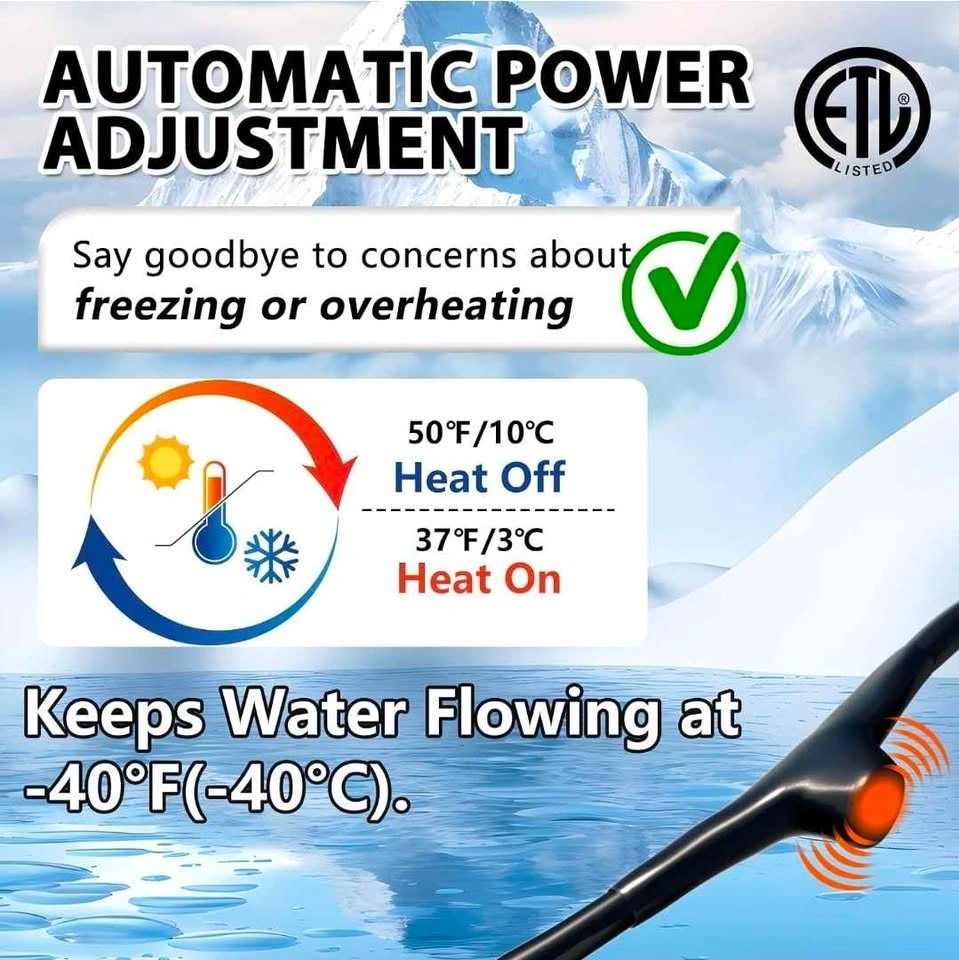 35ft Self-Regulating Heat Cable - photo 5
