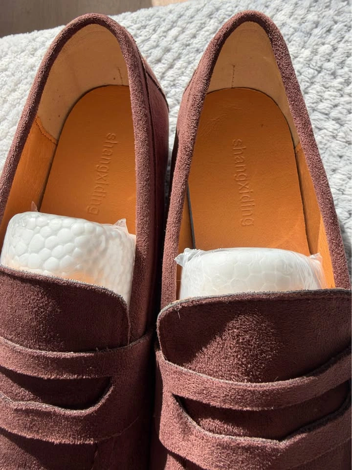 Suede Penny Loafers - photo 3