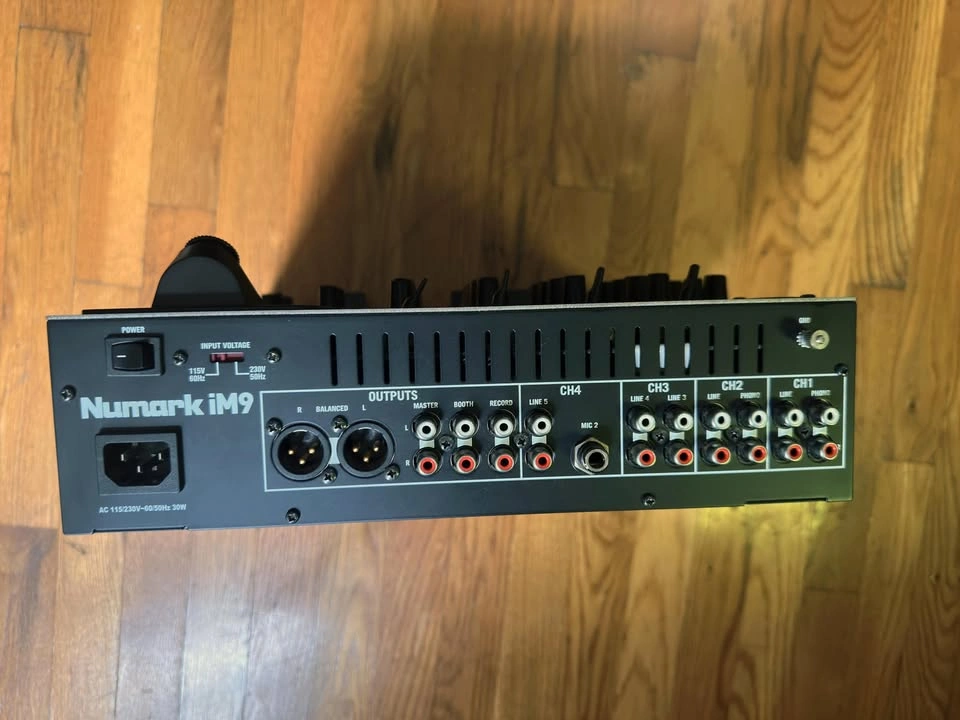 Numark iM9 4-Channel DJ Mixer, Barely Used, $140 OBO - photo 3