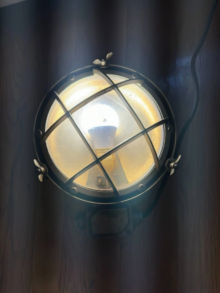 Heavy Brass Boat Light, Swedish, Marinarmatur - photo 4