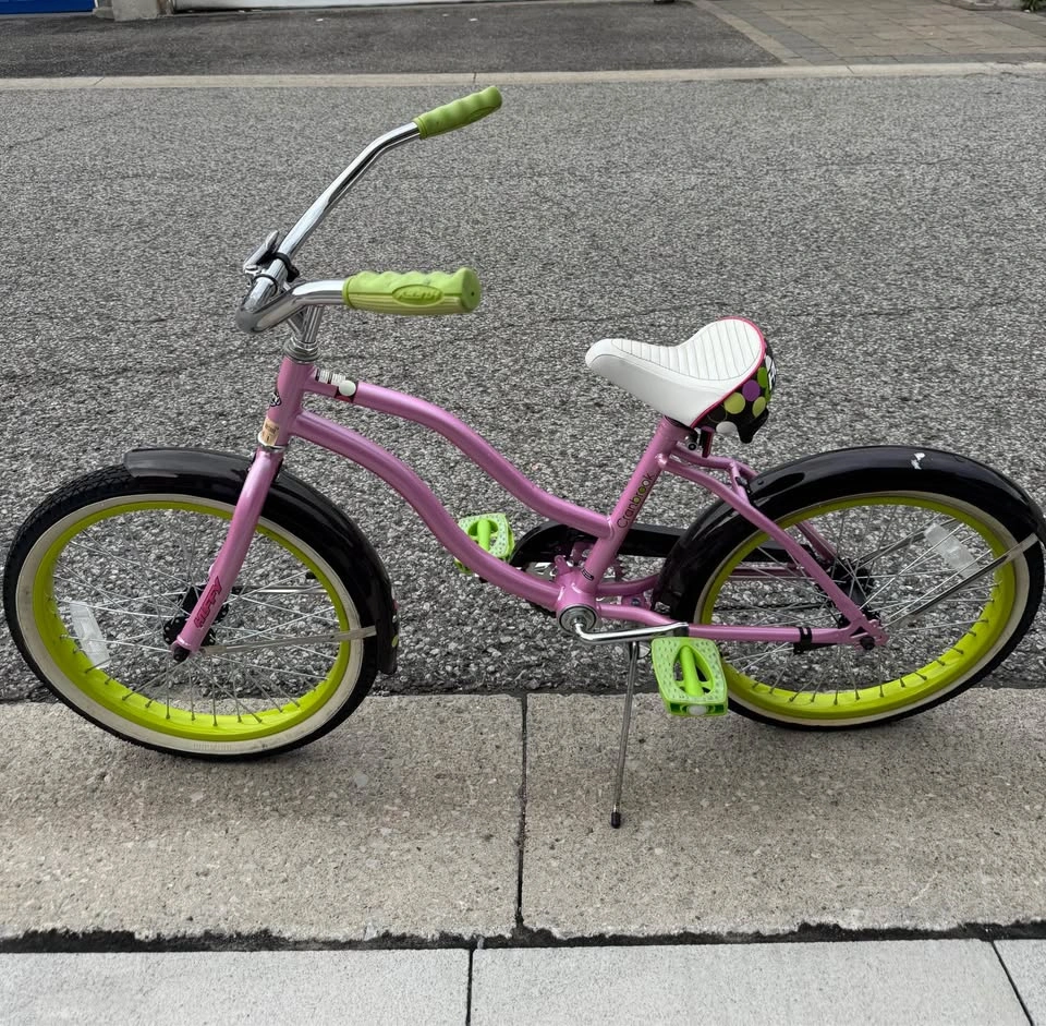 Huffy Cranbrook 20” Cruiser Bike – Pink & Green - photo 2