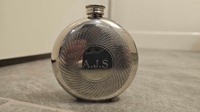 Wentworth Sheffield Pewter Hip Flask - photo 2
