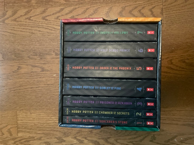 Harry potter full set collector edition