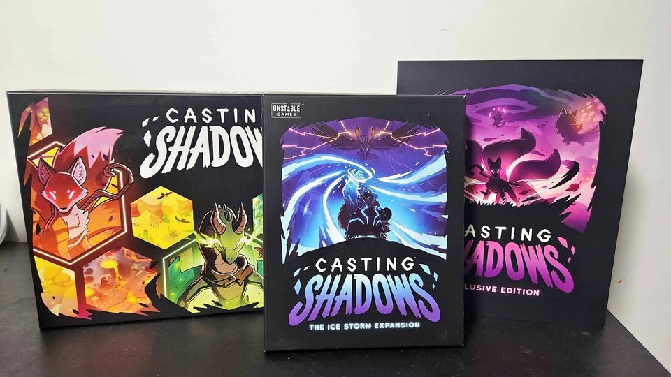 Casting shadows board game
