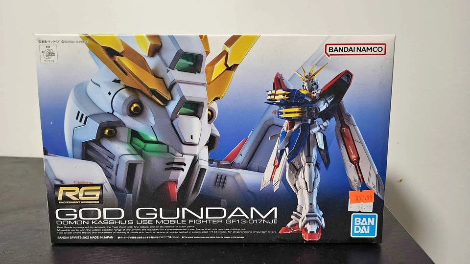 RG God Gundam - Unopened