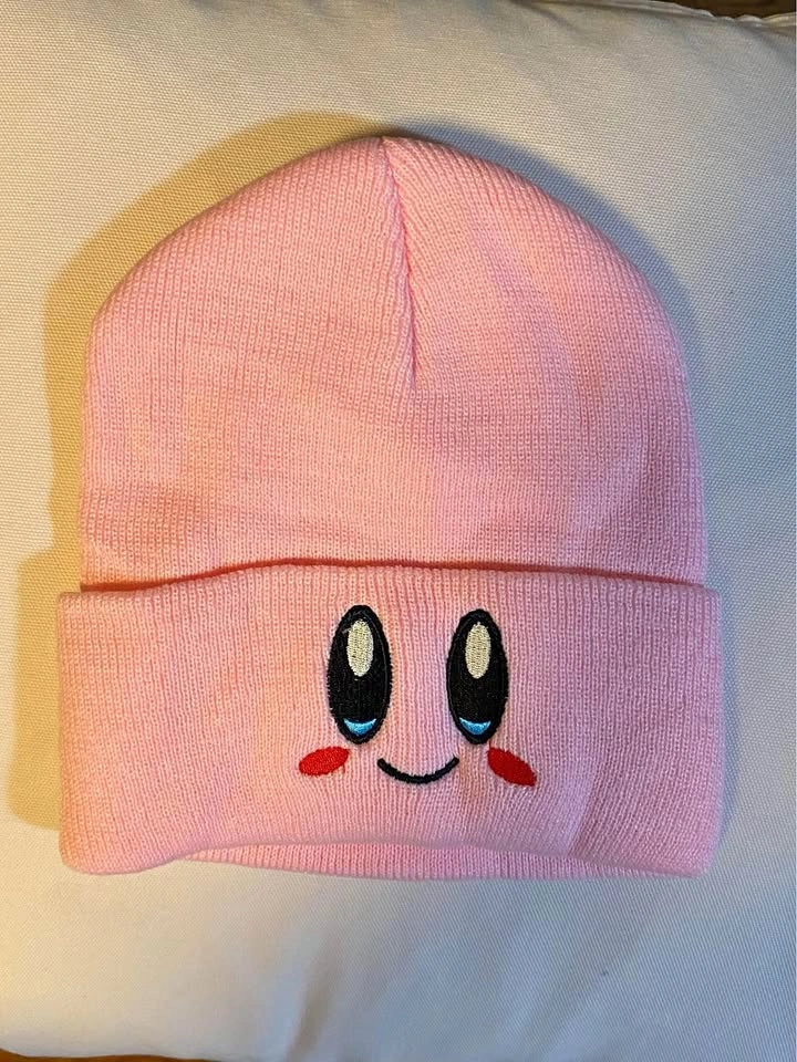 Super cute Kirby beanie hat!