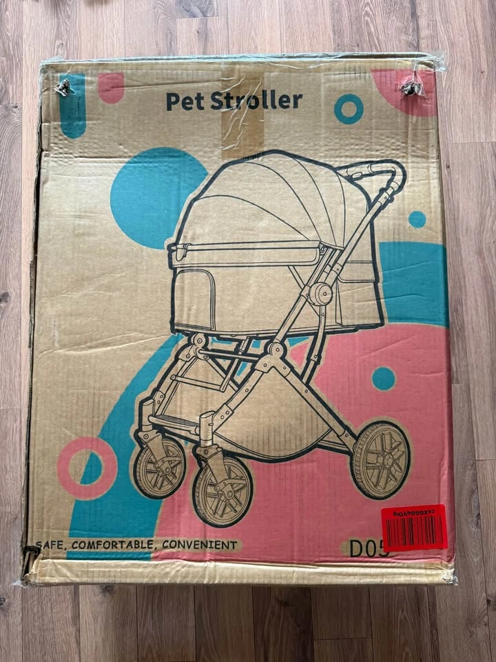 New 50lb Capacity Pet Stroller for Small and Medium Dogs or Cats - photo 2