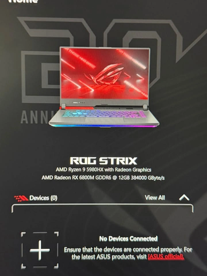 ASUS ROG Strix G15 Gaming Laptop with Cooling Pad & Mouse - photo 2
