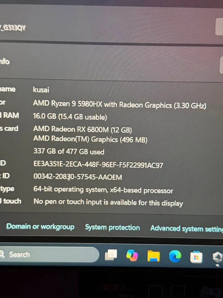 ASUS ROG Strix G15 Gaming Laptop with Cooling Pad & Mouse - photo 4