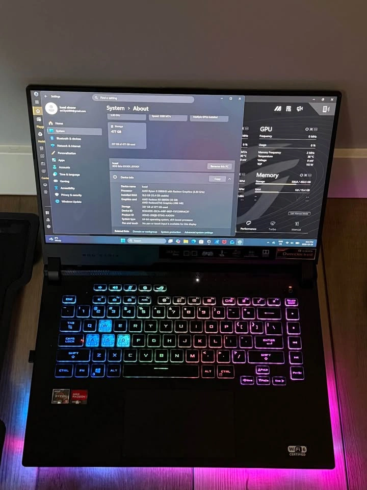 ASUS ROG Strix G15 Gaming Laptop with Cooling Pad & Mouse - photo 5