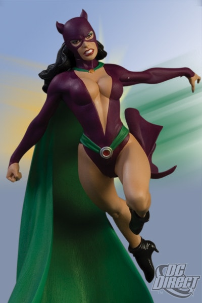 Catwoman vs Batgirl Statue DC Direct DC Classic Confrontations - photo 4