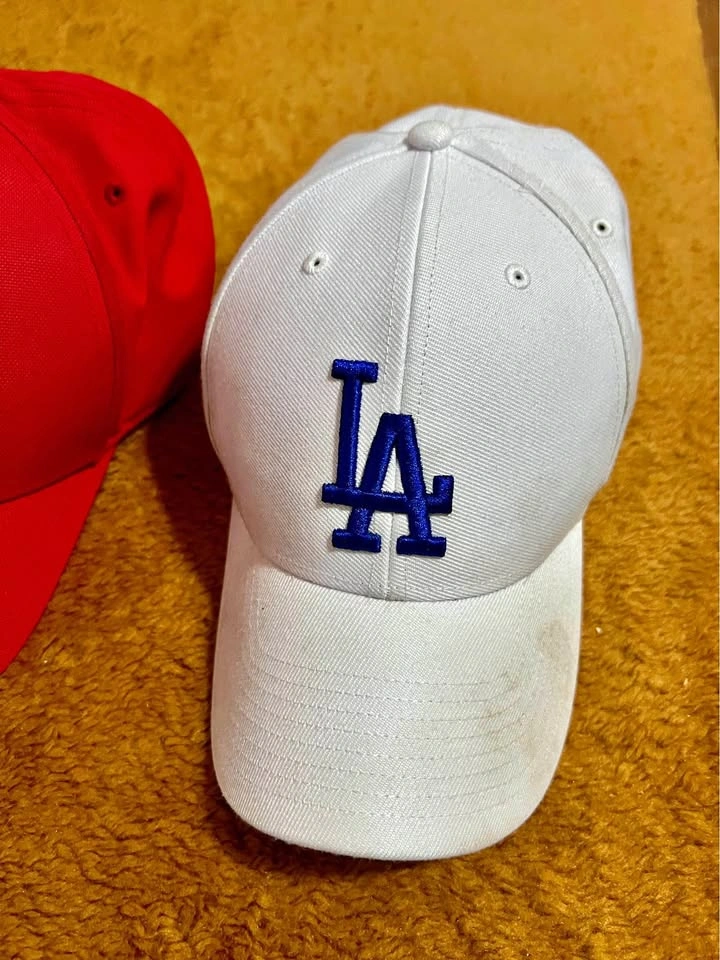 LA Dodgers Cap – White (Good Condition)