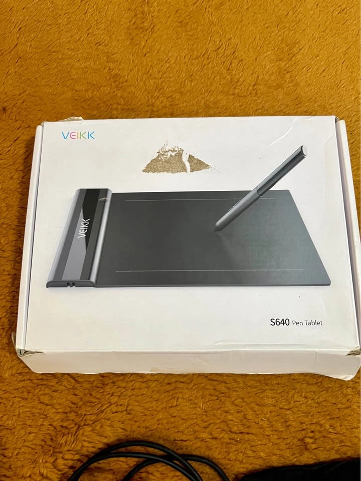 VEIKK S640 Digital Drawing Tablet with Pen – good Condition - photo 3