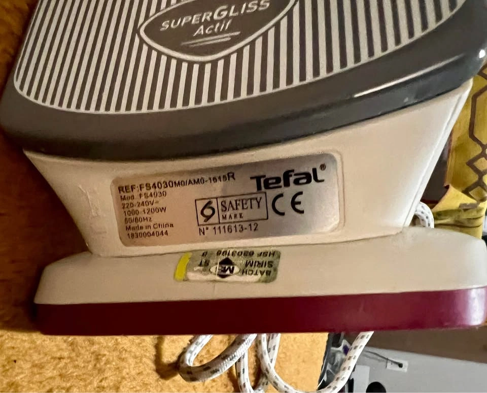 Tefal Easygliss 30 Dry Iron – (220V) - photo 5
