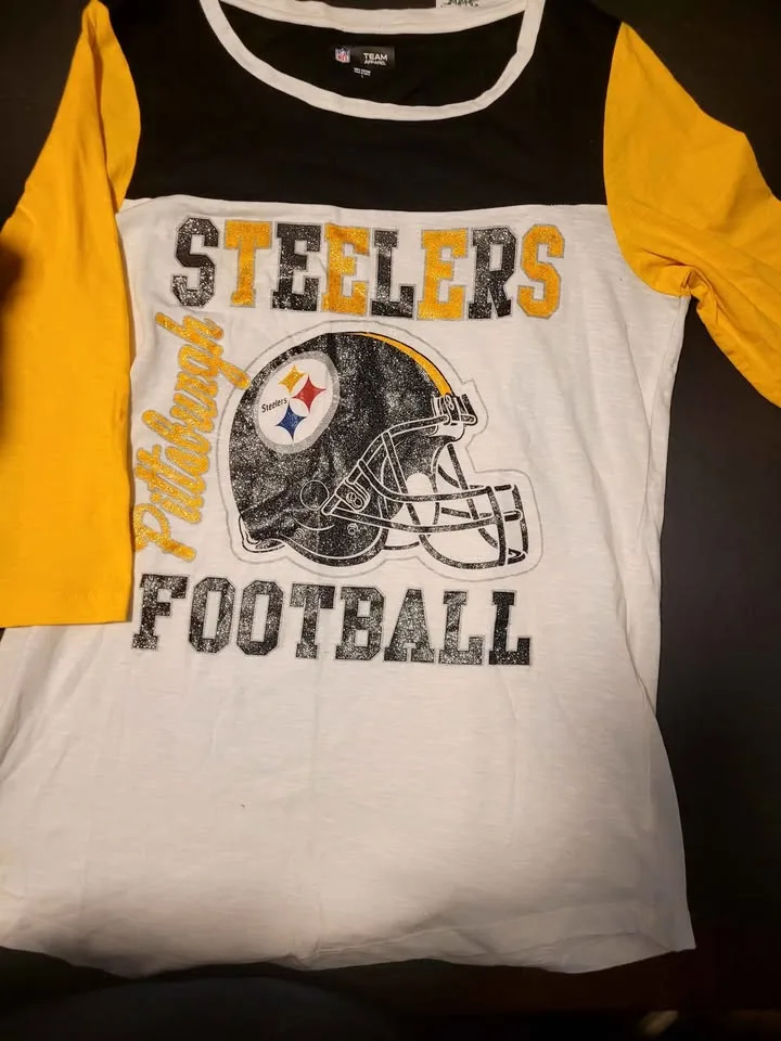 Pittsburgh Steelers NFL Women's Shirt Size Large image indicator(2)