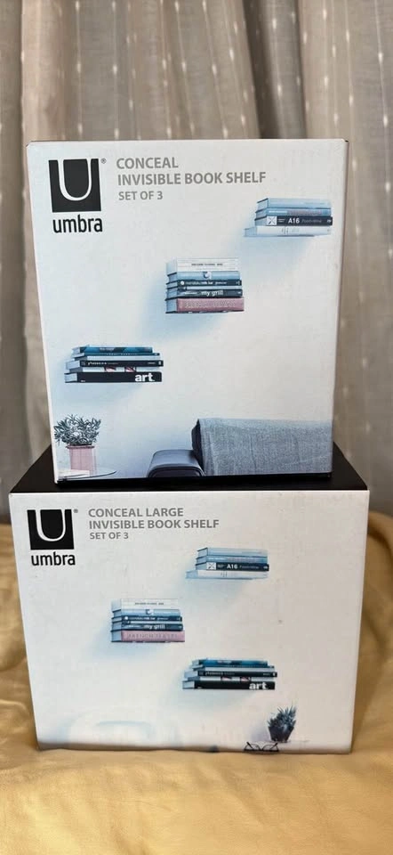 Umbra Conceal Invisible Book Shelves