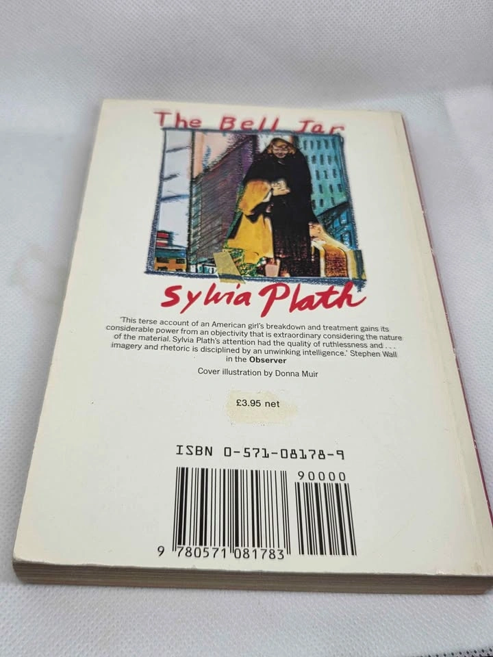 The Bell Jar by Sylvia Plath - Vintage 80s Paperback - photo 3