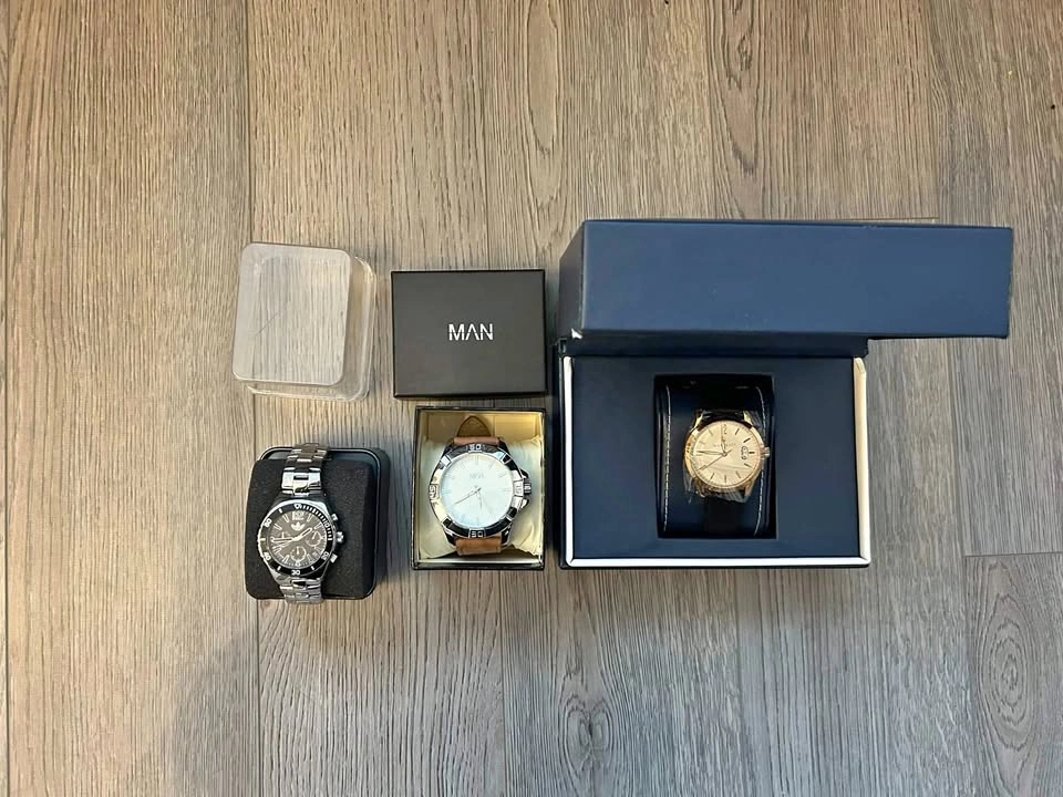 3 Men’s Watches – Maserati, Adidas & MAN