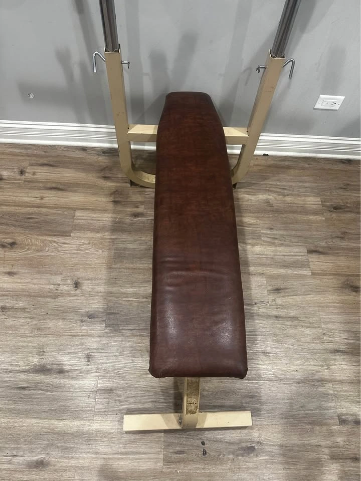 Weight Bench with Barbell, Weights & Plates - photo 5