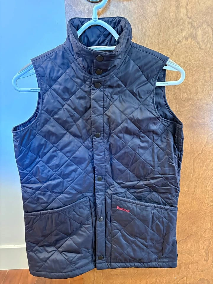 Mint Condition Barbour Kids Quilted Vest Size XL 12/13